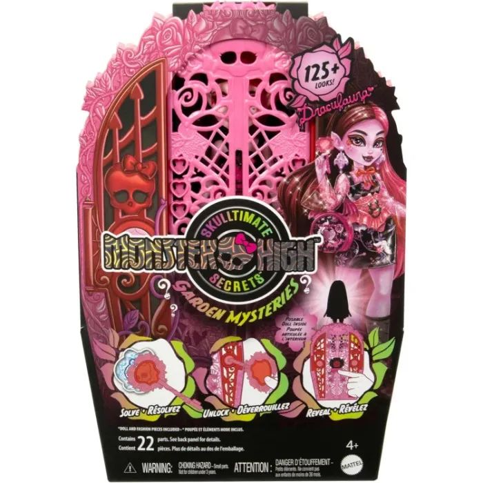 Кукла Monster High Набор-сюрприз Ужас-секреты Дракулоры серии Цвет и тьма (HYT72) изображение 4