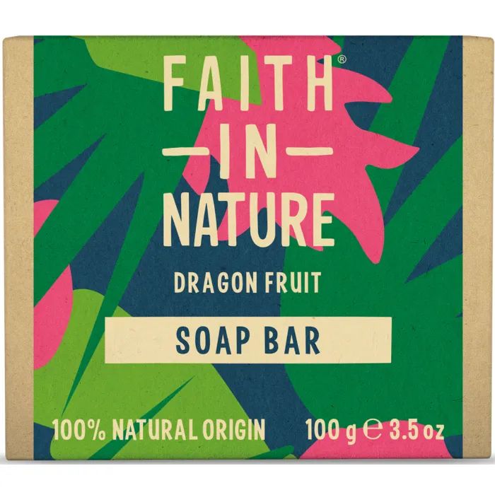 Твердое мыло Faith in Nature Натуральное С фруктом дракона 100 г (708002305764)