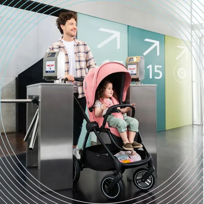 Коляска Kinderkraft 2 в 1 Nea Platinum Grey (KSNEA000GRY2000) (5902533919826) изображение 9