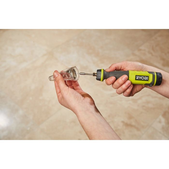 Паяльник электрический Ryobi RSI4-120G аккумуляторный, USB, Lithium 4V 2Ah, 460°С, подсветка (5133006146) изображение 4