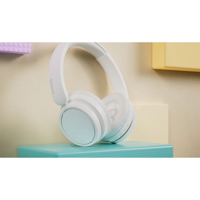 Наушники Philips TAH5209 Over-Ear Wireless White (TAH5209WT/00) изображение 6