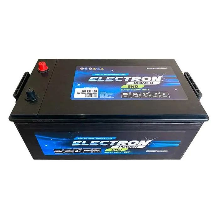 Аккумулятор автомобильный ELECTRON TRUCK SHD SMF 230Ah бокова(+/-) (1500EN) (730011125) изображение 2