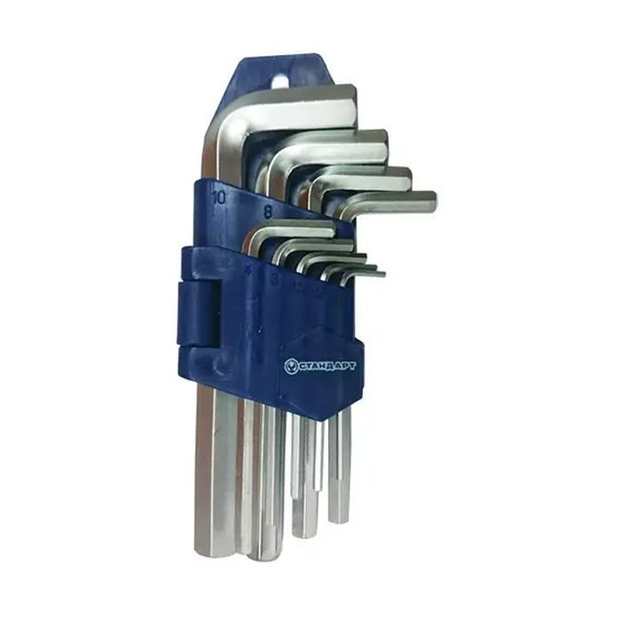 Ключ Стандарт шестигранный Г-образных 9шт. (HKS0901)