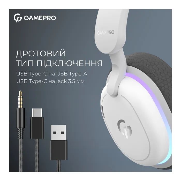 Наушники GamePro Asgard Bragi 7.1 RGB Tri-Mod Black (HSW250B) изображение 12