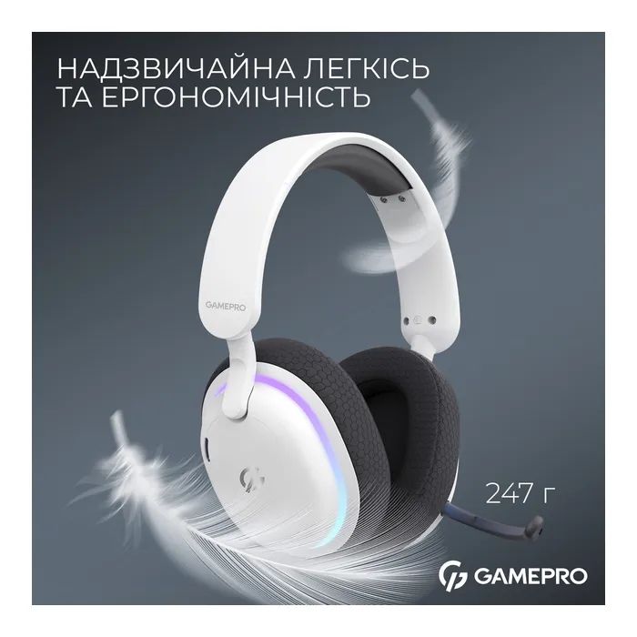 Наушники GamePro Asgard Bragi 7.1 RGB Tri-Mod Black (HSW250B) изображение 6