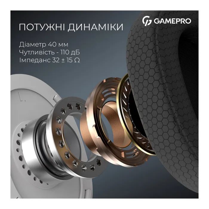 Наушники GamePro Asgard Bragi 7.1 RGB Tri-Mod Black (HSW250B) изображение 7