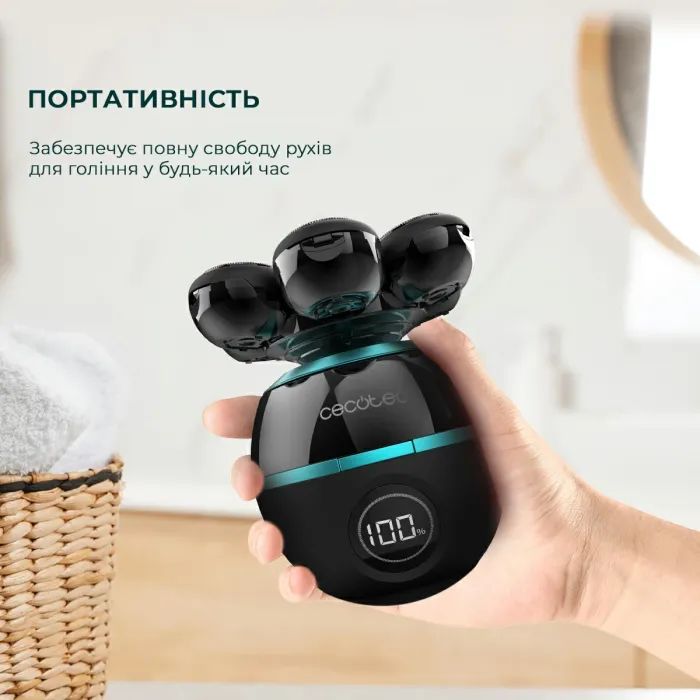Електробритва Cecotec Shamers Bamba PrecisionCare Skull Shaver (CCTC-04443) зображення 4