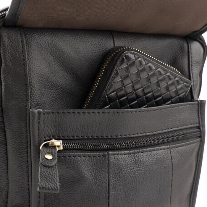 Сумка Vintage Флотар Черная (14763) изображение 11