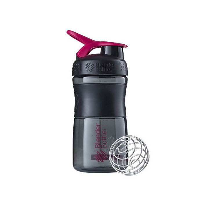 Шейкер спортивный BlenderBottle SportMixer Flip 20oz/590ml Black (SM 20oz Black) изображение 2