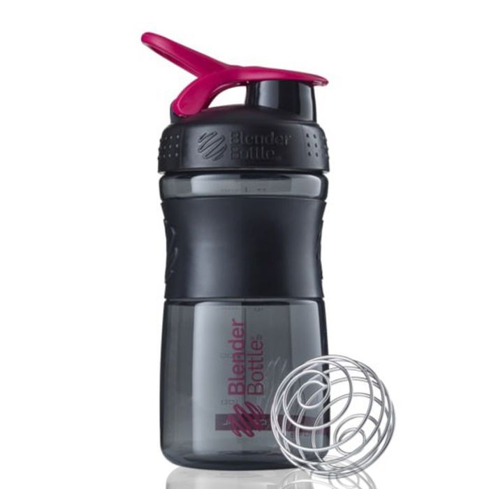 Шейкер спортивный BlenderBottle SportMixer Flip 20oz/590ml Black (SM 20oz Black) изображение 3
