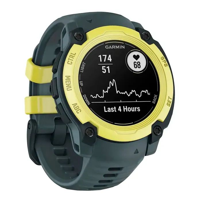 Смарт-годинник Garmin Instinct E, 40 mm, Electric Lime Bezel w/ Twilight Band, GPS смарт-годинник (010-02932-01)