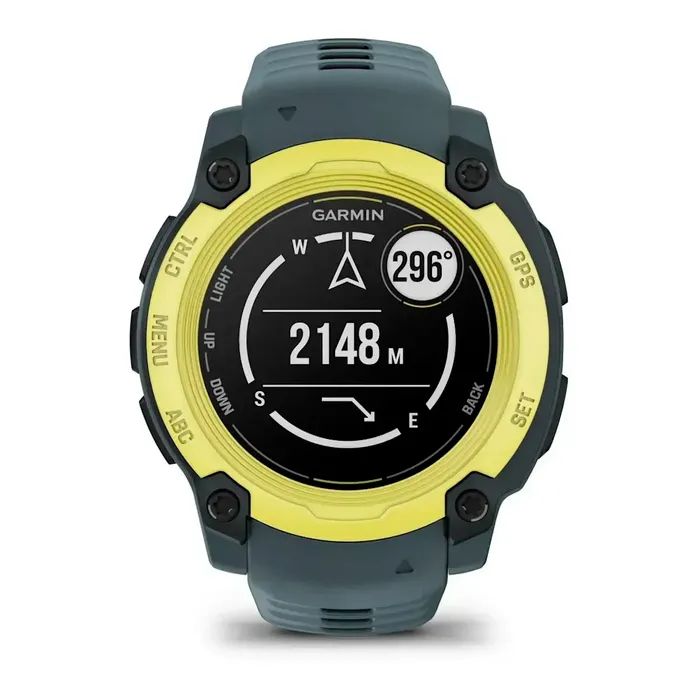Смарт-годинник Garmin Instinct E, 40 mm, Electric Lime Bezel w/ Twilight Band, GPS смарт-годинник (010-02932-01) зображення 2