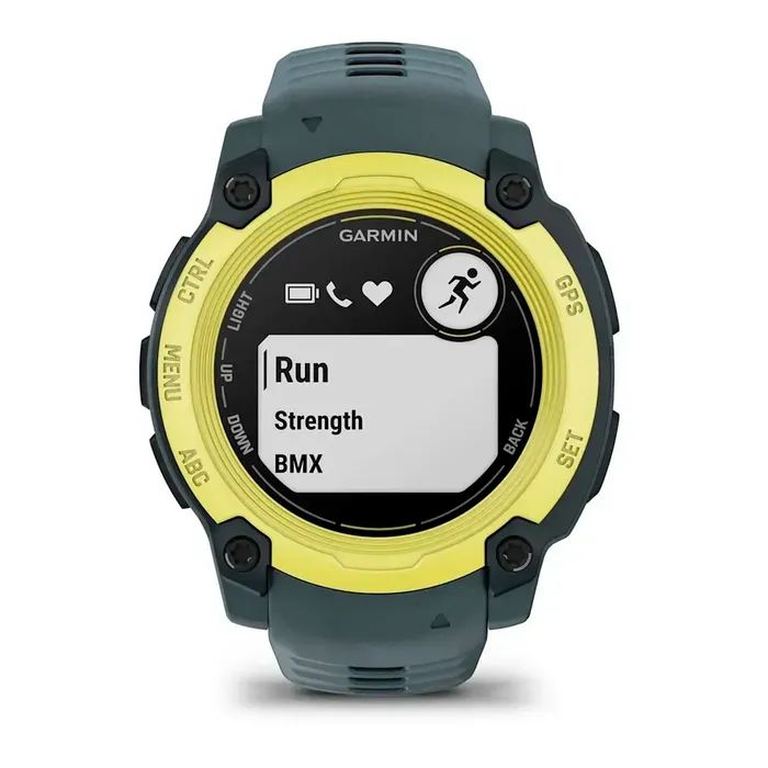 Смарт-годинник Garmin Instinct E, 40 mm, Electric Lime Bezel w/ Twilight Band, GPS смарт-годинник (010-02932-01) зображення 3