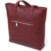 Сумка Shvigel Винтажная шоппер Бордовая (16350) изображение 2