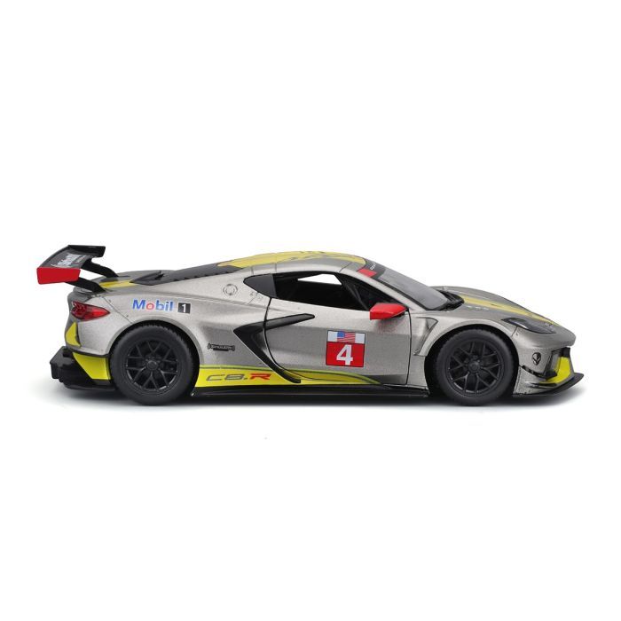 Машина Bburago Chevrolet Corvette C8.R (124) (18-28024) зображення 6