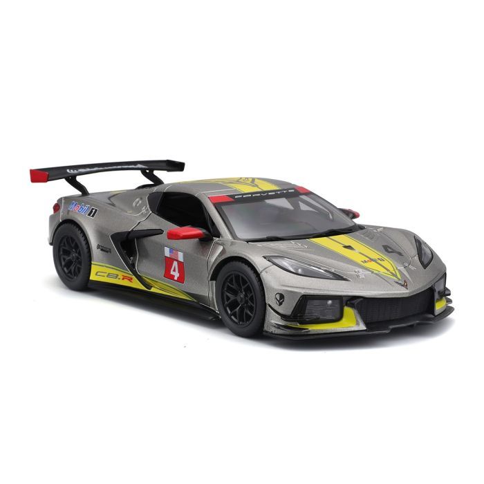 Машина Bburago Chevrolet Corvette C8.R (124) (18-28024) зображення 7