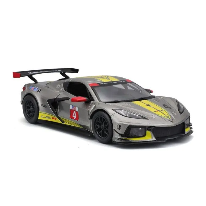 Машина Bburago Chevrolet Corvette C8.R (124) (18-28024) зображення 7