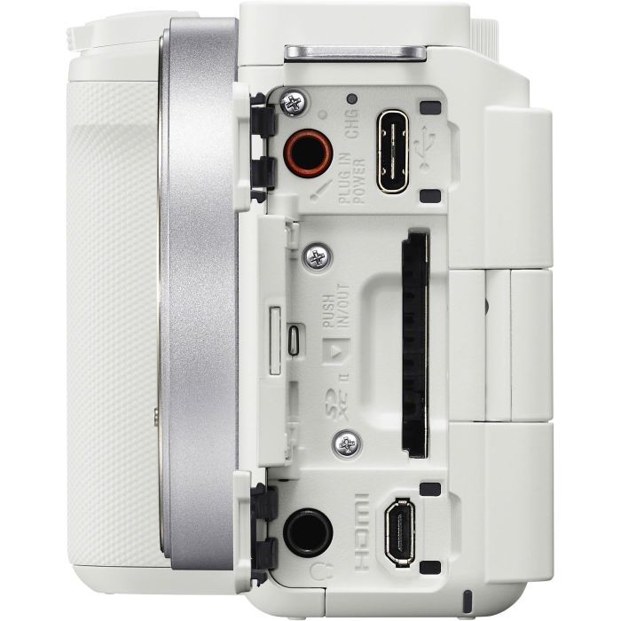 Цифровий фотоапарат Sony Alpha ZV-E10 + 25-105mm White БВ (ZVE10LW_SEL24105G_) зображення 6