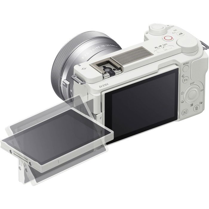 Цифровий фотоапарат Sony Alpha ZV-E10 + 25-105mm White БВ (ZVE10LW_SEL24105G_) зображення 9