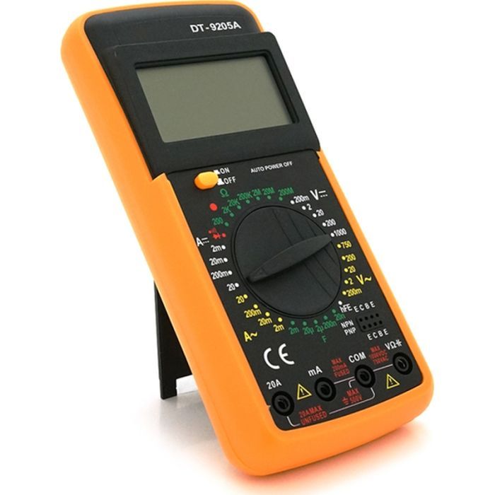 Цифровой мультиметр Voltronic DT-9205A, V, A, R, C, Q60 (DT-9205А) изображение 3