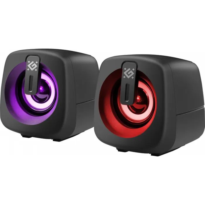 Акустическая система Defender J1 LED USB Black (65961)