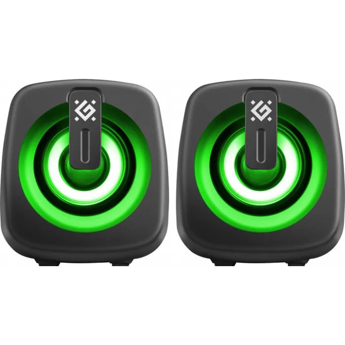 Акустическая система Defender J1 LED USB Black (65961) изображение 2