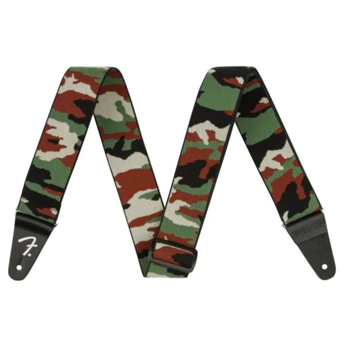Ремень для гитары Fender Strap 2" Weighless Camo Woodland (231148)