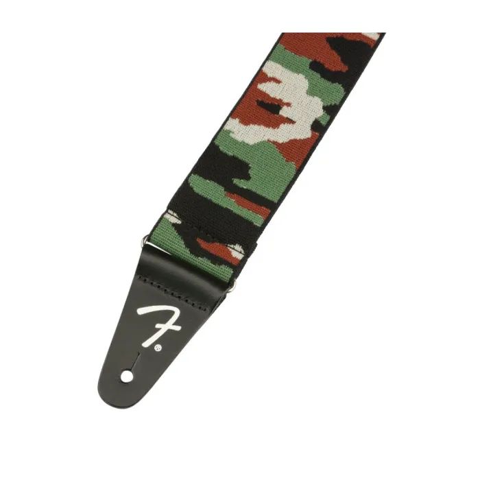 Ремень для гитары Fender Strap 2" Weighless Camo Woodland (231148) изображение 2
