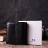 Кошелек ST Leather Из натуральной кожи Черный (22542) изображение 10