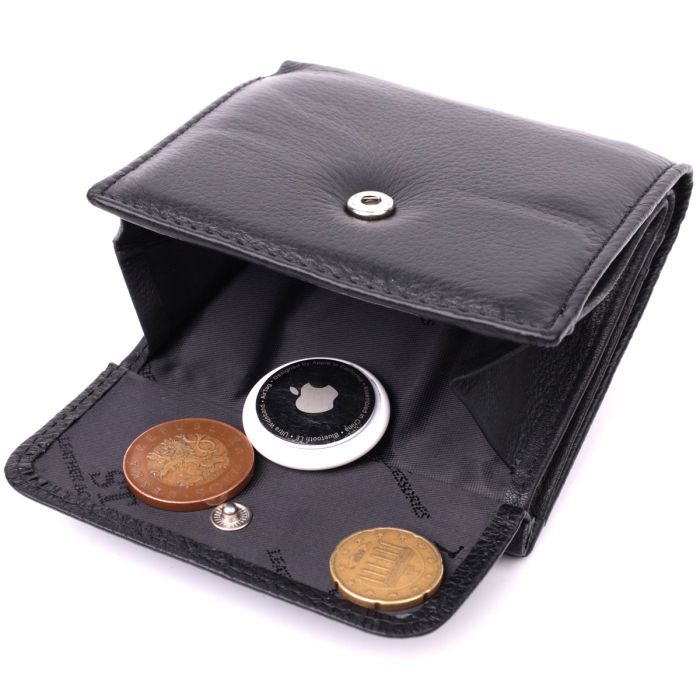 Кошелек ST Leather Из натуральной кожи Черный (22542) изображение 5