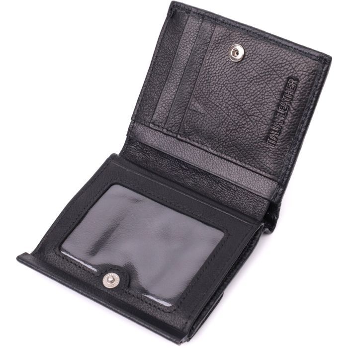 Кошелек ST Leather Из натуральной кожи Черный (22542) изображение 7