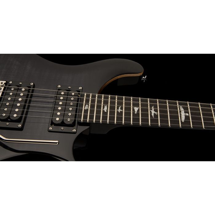 Электрогитара PRS SE Custom 24 Floyd Charcoal Burst 2023 изображение 8