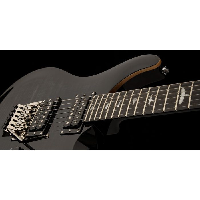 Электрогитара PRS SE Custom 24 Floyd Charcoal Burst 2023 изображение 9