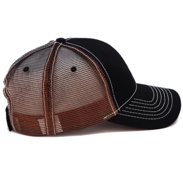 Кепка coFEE Contrasting mesh чорний/світло-коричневий (4023-3) изображение 4