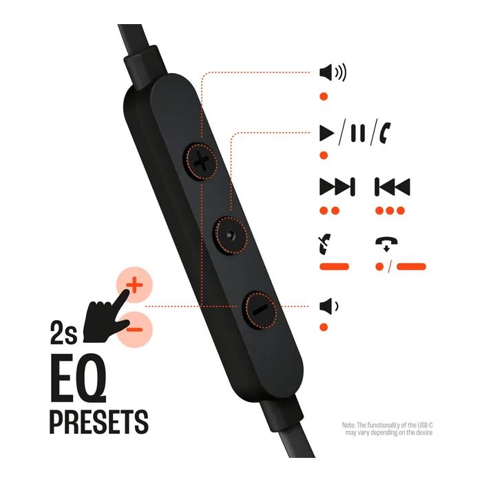 Навушники JBL Tune 305C USB-C Black (JBLT305CBLK) зображення 2