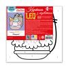 Картина по номерам Santi Пушин. Морозиво 25х25 см LED підсвітка (955013) изображение 2
