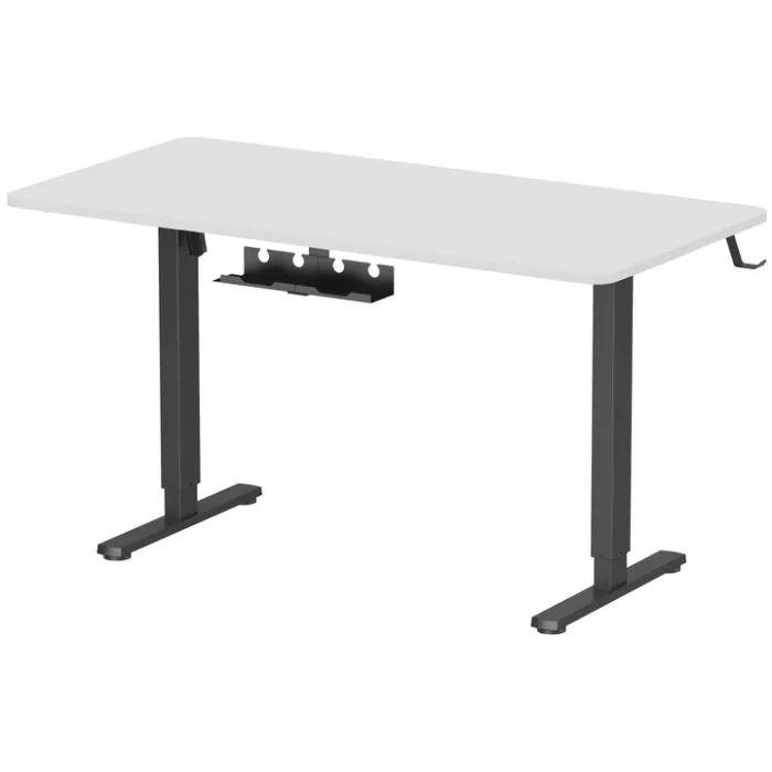 Компьютерный стол OfficePro ODE1470DW Dark Wood/Black (ODE1470DW) изображение 3