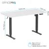 Компьютерный стол OfficePro ODE1470WB White/Black (ODE1470WB) изображение 8