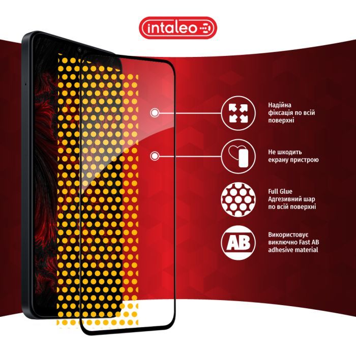 Скло захисне Intaleo Full Glue Samsung A55 Black (1283126588860) зображення 7
