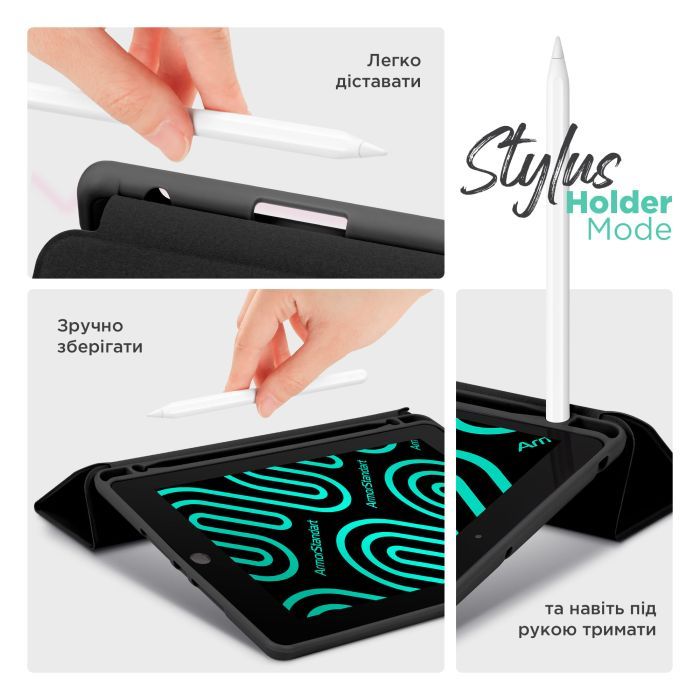 Чехол для планшета Armorstandart Smart Fold Pen Lenovo Idea Tab Pro Pink (ARM85079) изображение 5