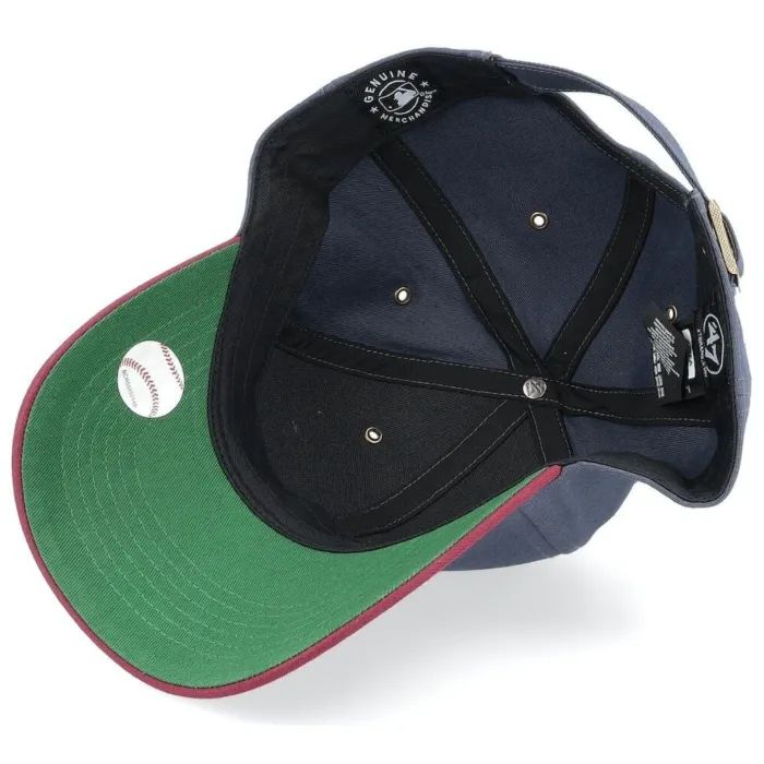 Кепка 47 Brand Boston Red Sox Raised Basic B-Rac02Ctp-Ny Темно-синя (193234074845) зображення 3