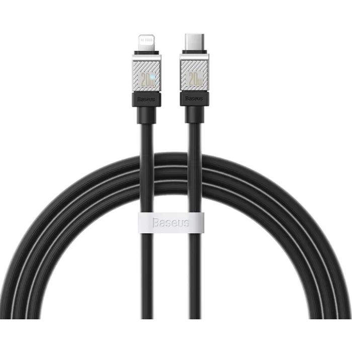 Дата кабель USB-C to Lightning 1.0m CoolPlay Fast Charging 20W white Baseus (CAKW000002)