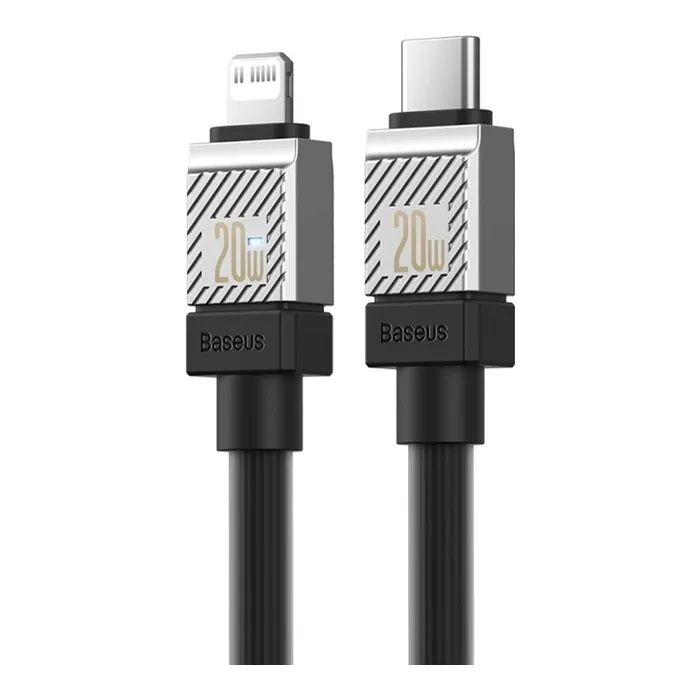 Дата кабель USB-C to Lightning 1.0m CoolPlay Fast Charging 20W white Baseus (CAKW000002) зображення 2