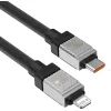 Дата кабель USB-C to Lightning 1.0m CoolPlay Fast Charging 20W black Baseus (CAKW000001) зображення 4