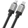 Дата кабель USB-C to Lightning 1.0m CoolPlay Fast Charging 20W black Baseus (CAKW000001) зображення 5