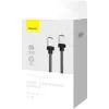 Дата кабель USB-C to Lightning 1.0m CoolPlay Fast Charging 20W black Baseus (CAKW000001) зображення 7