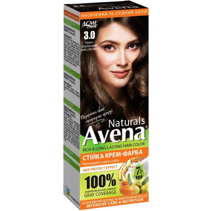 Краска для волос Acme Color Avena Naturals Стойкая 7.1 - Cold Blonde Brown (4823115503121)