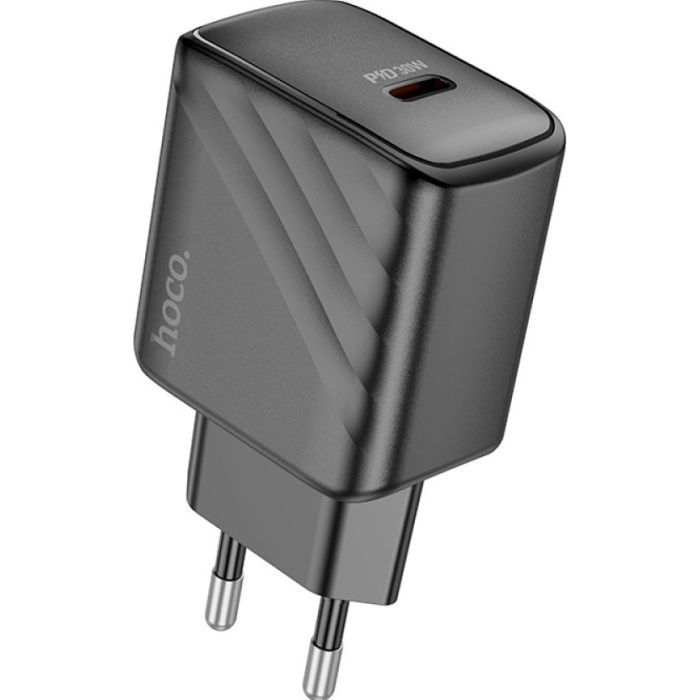 Зарядний пристрій HOCO CS22A Value USB-C PD30W Black (6942007609913) зображення 2