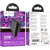 Зарядний пристрій HOCO CS22A Value USB-C PD30W Black (6942007609913) зображення 6