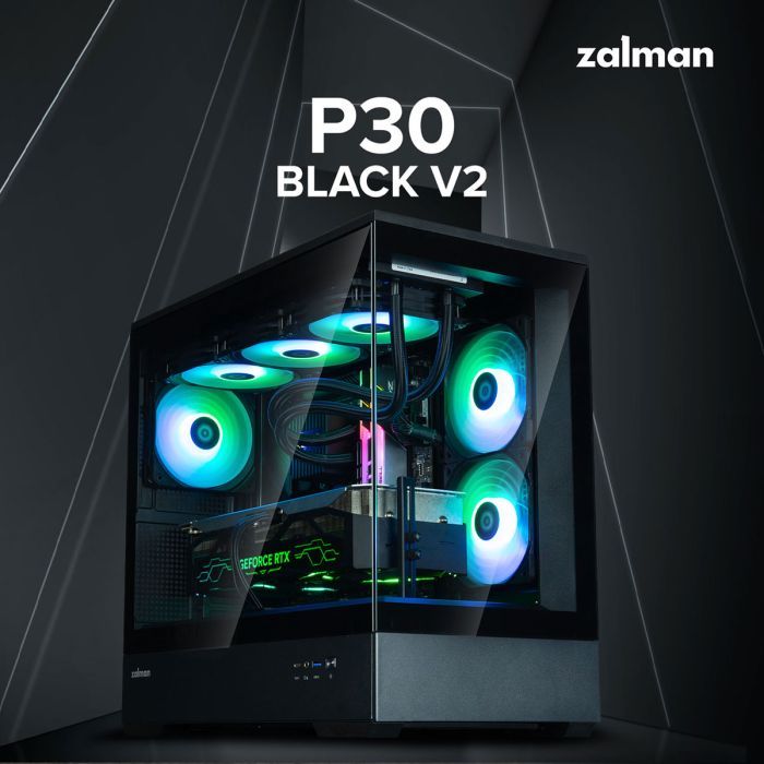 Корпус Zalman P30BLACKV2 изображение 2